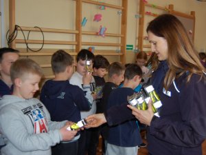 spotkanie z uczniami SP we Wszeborach