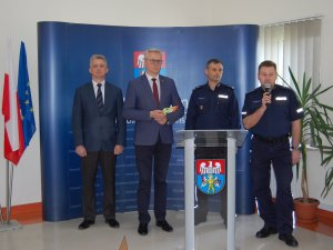 Inauguracja powiatowej akcji informacyjnej „Seniorze bądź ostrożny – Nie daj się oszukać”