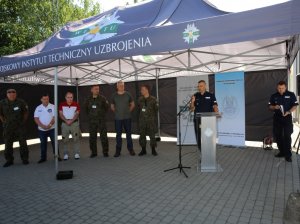 zawody strzeleckie z okazji 100-lecia powstania Policji Państwowej w WITU Zielonka