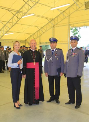 uroczystości Święta Policji KPP Wołomin