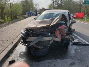 miejsce zdarzenia drogowego ze skutkiem śmiertelnym