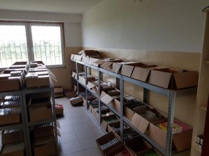 zabezpieczone przez funkcjonariuszy podróbki