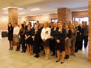 uroczyste obchody Dnia Pracownika Cywilnego w KPP Wołomin