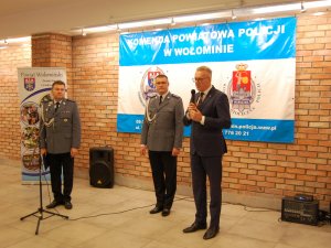 uroczyste obchody Dnia Pracownika Cywilnego w KPP Wołomin