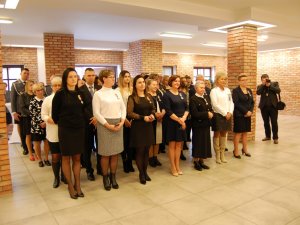 uroczyste obchody Dnia Pracownika Cywilnego w KPP Wołomin