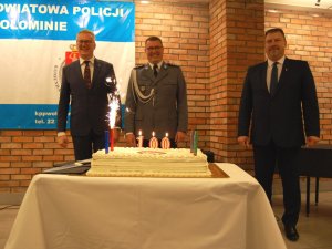 uroczyste obchody Dnia Pracownika Cywilnego w KPP Wołomin