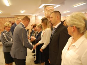 uroczyste obchody Dnia Pracownika Cywilnego w KPP Wołomin