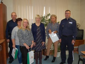 spotkanie z pracownikami cywilnymi w KP Ząbki