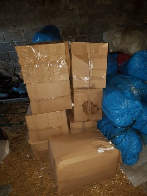 zlikwidowana nielegalna fabryka papierosów