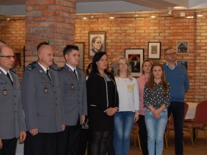 wigilijne spotkanie opłatkowe w wołomińskiej Komendzie