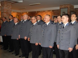 wigilijne spotkanie opłatkowe w wołomińskiej Komendzie