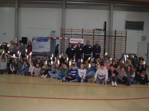 "Jesteś widoczny, jesteś bezpieczny” z uczniami Szkoły Podstawowej w Guzowatce