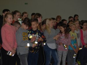 "Jesteś widoczny, jesteś bezpieczny” z uczniami Szkoły Podstawowej w Guzowatce