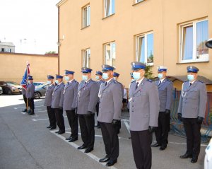 uroczystości Święta Policji w wołomińskiej Komendzie