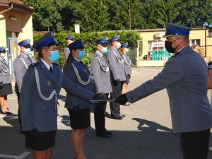 uroczystości Święta Policji w wołomińskiej Komendzie