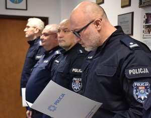 Zmiany kadrowe w Komendzie Powiatowej Policji w Wołominie