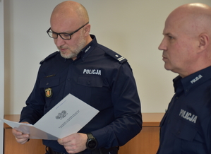 Zmiany kadrowe w Komendzie Powiatowej Policji w Wołominie
