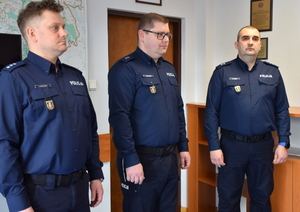 Zmiany kadrowe w Komendzie Powiatowej Policji w Wołominie