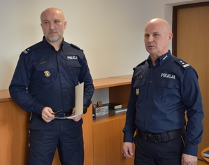 Zmiany kadrowe w Komendzie Powiatowej Policji w Wołominie