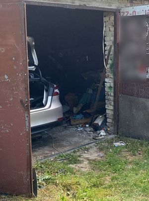 Ujawniony przez policjantów samochód pochodzący z kradzieży