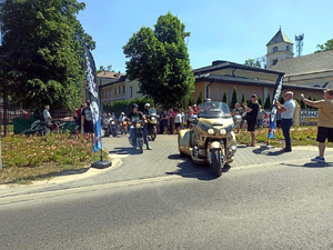 Prezentacja zabytkowych pojazdów - motocykl