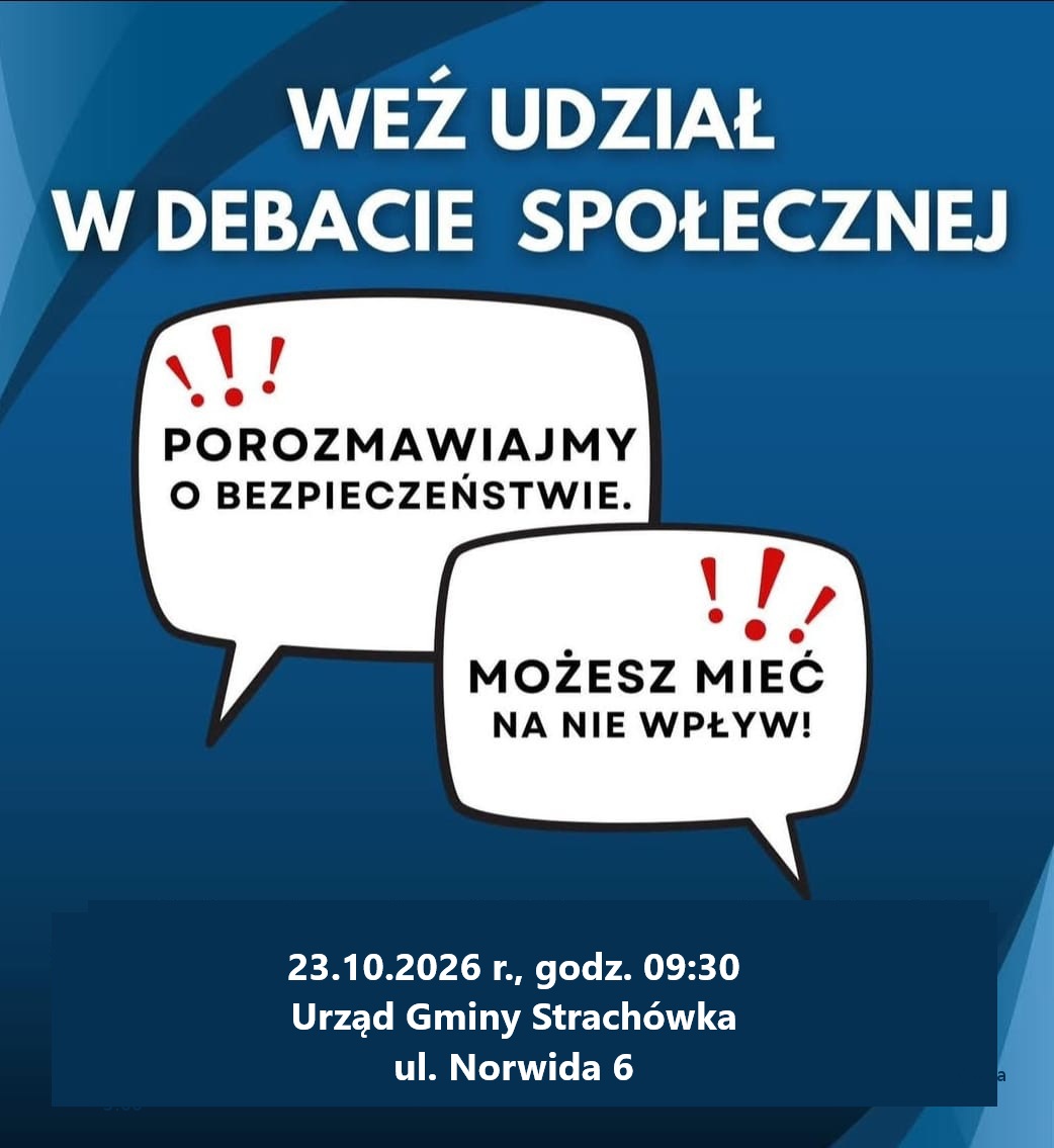 Debata społeczna ewaluacyjna dla mieszkańców Strachówki
